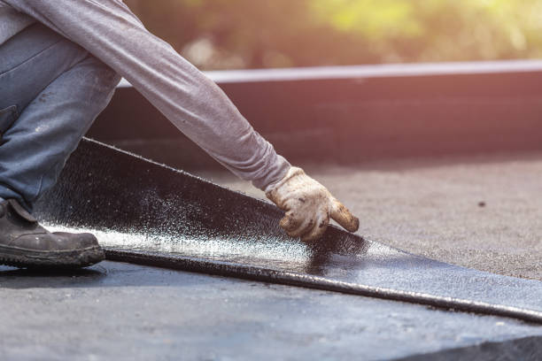 Professional Crawl Space Encapsulation technician working in Beaumont, KS